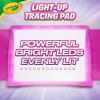 imageCrayola Light Up Tracing Pad  Pink Writing ampamp Drawing Art Kit for Kids Kids Toys ampamp Games Tracing Light Box Sketching Gifts for Girls ampamp Boys 6 Amazon ExclusivePink