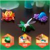 imageCrayola Metallic Clay Art Kit with Paints Fossil Molds Gift for Kids Ages 7 8 9 10