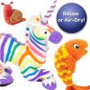 imageCrayola Model Magic 30pk Bulk Modeling Clay Alternative Air Dry Kids Arts ampamp Crafts Classroom Supplies for Teachers 15 Colors 1ozWhite