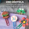 imageCrayola Model Magic 75ct Kids Modeling Clay Alternative 1oz Bulk Art Supplies for Kids Teacher Classroom Must Have Air Dry Clay Modeling Material 3Multicolor