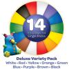 imageCrayola Model Magic Variety Pack 14ct Kids Air Dry Clay 7oz Bulk Modeling Clay Alternative Essential Preschool ampamp Kindergarten Classroom Art Supplies