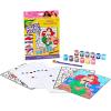 imageCrayola Mosaic Stickers 20 Pcs Peel ampamp Paint by Number Kids Washable Arts ampamp Crafts Sticker Sheet