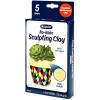 imageCrayola No Bake Sculpting Clay 5 Colors 2oz Air Dry Modeling Clay Crafting Supplies for Teens ampamp Adults Artistic Gift 8