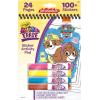 imageCrayola PAW Patrol Sticker Activity Pad 12 PAW Patrol Coloring Pages 100 Stickers Travel Activity PAW Patrol Toys Toddler GiftsPaw Patrol Color  Erase