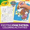 imageCrayola PAW Patrol Sticker Activity Pad 12 PAW Patrol Coloring Pages 100 Stickers Travel Activity PAW Patrol Toys Toddler GiftsPaw Patrol Color  Erase