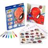 imageCrayola POPs 3D Kids Art Set Spiderman Coloring Book Alternative Gift for Boys ampamp Girls Ages 5