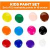 imageCrayola Paintbrush Variety Classpack 36ct Back to School Art Supplies for Kids Flat ampamp Round Paint Brushes for Toddlers ampamp Classrooms Easy GripWashable Paints