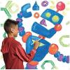 imageCrayola Paintbrush Variety Classpack 36ct Back to School Art Supplies for Kids Flat ampamp Round Paint Brushes for Toddlers ampamp Classrooms Easy GripWashable Paints