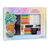 imageCrayola Pastel Colors Art Kit 50pcs Kids Art Set with Pastel Markers ampamp Pencils Gift for Kids 8