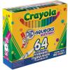 imageCrayola PipSqueaks Skinnies Washable Markers 64ct Mini Markers for Kids Coloring Markers Craft Supplies Kids Holiday Gift 364 Count Pack of 1