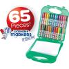 imageCrayola PipSqueaks Washable Marker Set 65ct Coloring Set Art Supplies for Kids Drawing Kit Kids Travel Activity Craft Essentials 4Pip Squeak Markers