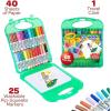 imageCrayola PipSqueaks Washable Marker Set 65ct Coloring Set Art Supplies for Kids Drawing Kit Kids Travel Activity Craft Essentials 4Pip Squeak Markers