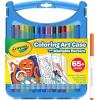 imageCrayola PipSqueaks Washable Marker Set 65ct Coloring Set Art Supplies for Kids Drawing Kit Kids Travel Activity Craft Essentials 4Super Tips Markers