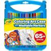 imageCrayola PipSqueaks Washable Marker Set 65ct Coloring Set Art Supplies for Kids Drawing Kit Kids Travel Activity Craft Essentials 4Super Tips Markers