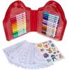 imageCrayola Pokmon Imagination Art Set 115pcs Kids Art Kit Coloring Supplies Pokemon Toys Pokemon Gift for Boys ampamp Girls Ages 5Pikachu