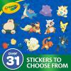 imageCrayola Pokmon Imagination Art Set 115pcs Kids Art Kit Coloring Supplies Pokemon Toys Pokemon Gift for Boys ampamp Girls Ages 5Squirtle