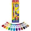 imageCrayola Quick Dry Paint Sticks 12ct Washable Paint Set for Kids Arts ampamp Crafts Supplies MultiSurface Assorted Colors Kids Gifts1 Count Pack of 1