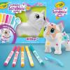 imageCrayola Scribble Scrubbie Jumbo Pet  Wilbur 6in Customizable Dog Toy for Kids Washable Animal Art Kit Animal Gifts for Girls ampamp BoysFrench Bulldog