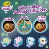 imageCrayola Scribble Scrubbie Peculiar Pets Washable Pet Grooming Toy Set for Kids DIY Toddler Arts ampamp Crafts Gifts for Girls ampamp Boys Ages 3Glow Lagoon