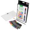 imageCrayola Signature Premium Watercolor Crayon Sticks ampamp Paintbrush 12 Count Gift1 Count Pack of 1