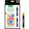 imageCrayola Signature Premium Watercolor Crayon Sticks ampamp Paintbrush 12 Count Gift1 Count Pack of 3