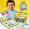 imageCrayola Silly Scents Mini Inspiration Art Case Scented Crayons ampamp Markers Set Art Kit for Kids Coloring Supplies Travel Gifts for Kids Ages 4