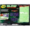 imageCrayola Travel Glow Art Studio Glow in The Dark Toys Kids Gifts for Girls and Boys Ages 6 7 8 9Art Studio