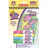imageCrayola Trolls Color ampamp Erase Sticker Activity Pad 12 Reusable Trolls Coloring Pages ampamp 100 Stickers GiftTrolls Band Together