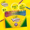 imageCrayola Twistables Colored Pencil Set for Kids 50ct No Sharpen Coloring Book Pencils Essential Classroom Supplies Cute Back to School Gifts for Kids 4