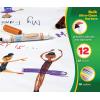 imageCrayola Ultra Clean Washable Broad Line Markers 12 Boxes Bulk Classroom Markers for Kids 10 Colors Teacher Classroom Must Have Bulk School Supplies for Kids