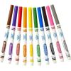 imageCrayola Ultra Clean Washable Markers  12 Pack 10ct Bulk Fine Line Markers for Classrooms Kids Nontoxic