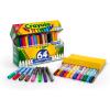 imageCrayola Washable Broad Line Marker Variety Set 64ct Classroom Back to School Essentials for Kids Includes UltraClean Window ampamp Gel FX Markers for Kids