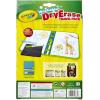 imageCrayola Washable Dry Erase Travel Pack Whiteboard for Kids Ages 4 5 6 7