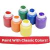 imageCrayola Washable Kids Paint 6ct Essential Preschool Supplies Paint Set for Kids Must Have Arts ampamp Crafts Supplies Nontoxic Preschool Learning Activities for ToddlersClassic  Glitter