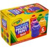 imageCrayola Washable Kids Paint 6ct Essential Preschool Supplies Paint Set for Kids Must Have Arts ampamp Crafts Supplies Nontoxic Preschool Learning Activities for ToddlersBold