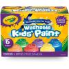 imageCrayola Washable Kids Paint 6ct Essential Preschool Supplies Paint Set for Kids Must Have Arts ampamp Crafts Supplies Nontoxic Preschool Learning Activities for ToddlersClassic  Glitter
