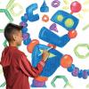 imageCrayola Washable Kids Paint Set ampamp Paintbrush Painting Supplies 18 Count
