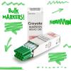 imageCrayola Washable Markers for Kids  Black 12ct Bulk Broad Line Markers for School Classroom Essentials Teacher Classroom Must Haves for Elementary SchoolGreen