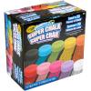 imageCrayola Washable Outdoor Sidewalk Chalk Collection 130ct Bulk AntiRoll Chalk Sticks for Kids Classroom Recess Toys Outdoor Toys ampamp Activities for KidsSuper Chalk