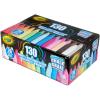 imageCrayola Washable Outdoor Sidewalk Chalk Collection 130ct Bulk AntiRoll Chalk Sticks for Kids Classroom Recess Toys Outdoor Toys ampamp Activities for Kids130 count