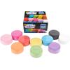 imageCrayola Washable Outdoor Sidewalk Chalk Collection 130ct Bulk AntiRoll Chalk Sticks for Kids Classroom Recess Toys Outdoor Toys ampamp Activities for KidsSuper Chalk