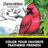 imageCrayola Wildflower Coloring Book 40 Pages Premium Adult Coloring Pages for Stress Relief and Relaxation Gift for AdultsBirdWatching