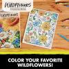 imageCrayola Wildflower Coloring Book 40 Pages Premium Adult Coloring Pages for Stress Relief and Relaxation Gift for AdultsWildflowers