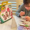 imageCreateOn Crayola PaintOn Holiday Magnetic Tiles Magnetic Kids Building Toys STEM Learning Travel Toys for Boys and Girls 18Piece SetGingerbread House