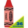 imageEureka Crayola Colorful and Motivational Bookmarks for Students and Teachers 2quot x 6quot 36 Pieces