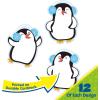 imageEureka Crayola Crayons Paper CutOut Classroom Decorations for Teachers 36 PiecesPenguins