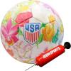 imageIcon Sports Officially Licensed Tottenham Hotspur Regulation Size 5 Soccer BallFlowers