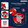 imageIcon Sports Officially Licensed Tottenham Hotspur Regulation Size 5 Soccer BallNavy White Brush