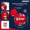 imageIcon Sports Officially Licensed Tottenham Hotspur Regulation Size 5 Soccer BallRed Pop Art