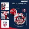 imageIcon Sports Officially Licensed Tottenham Hotspur Regulation Size 5 Soccer BallWhite Prism